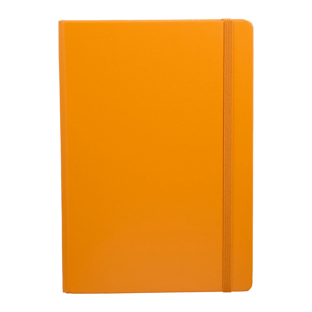 LEUCHTTURM1917 Orange 5.75" x 8.25" Classic Hardcover Notebook