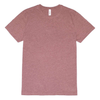 Threadfast Apparel Unisex Maroon Heather Ultimate CVC T-Shirt