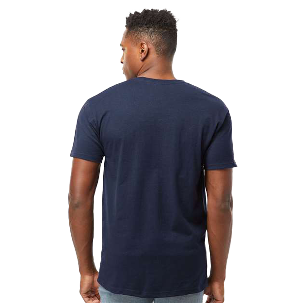 Tultex Unisex Navy Heavyweight Jersey T-Shirt