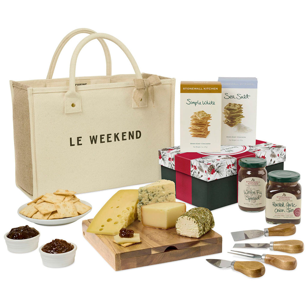 Gourmet Expressions Natural Stonewall Kitchen Holiday Cheese Pairing Gift Set