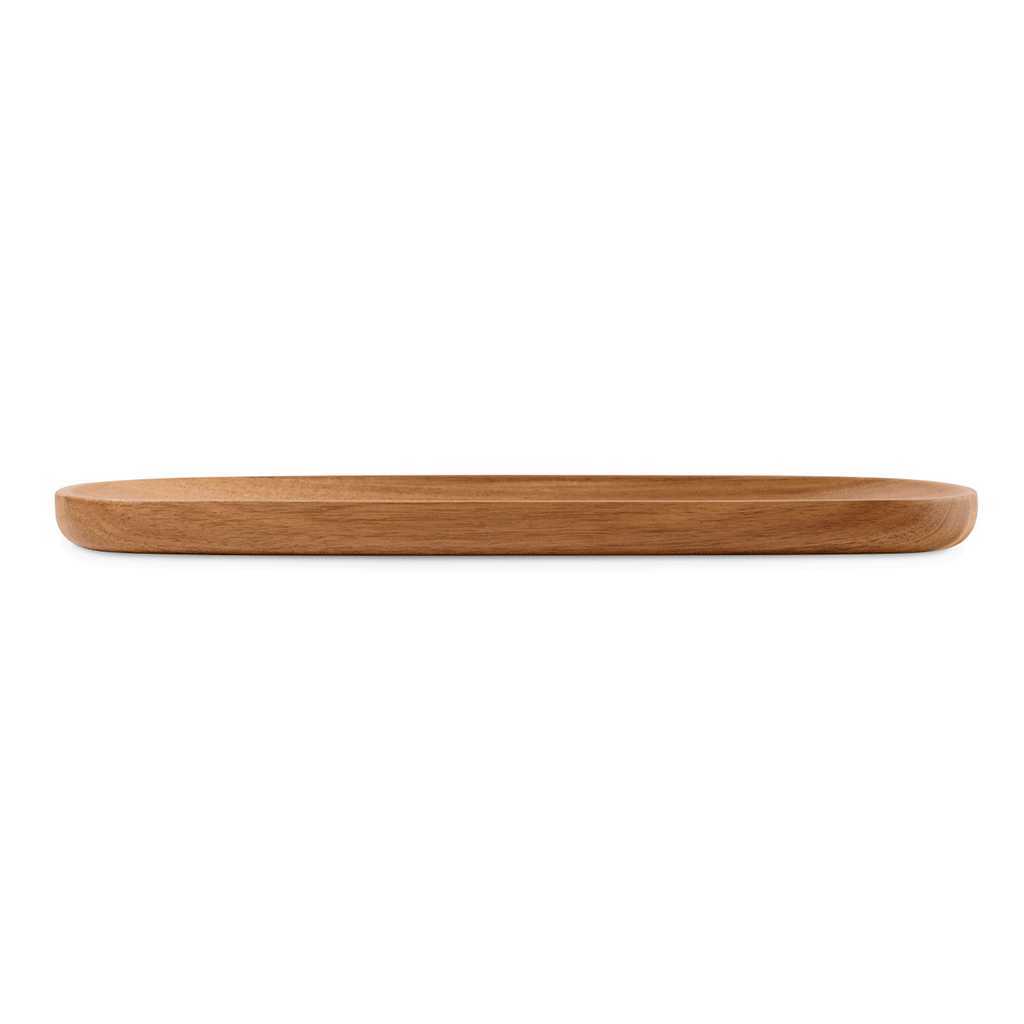 La Cuisine Wood Oval Tray