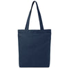 Gemline Indigo Denim AWARE Recycled Cotton Gusset Bottom Tote