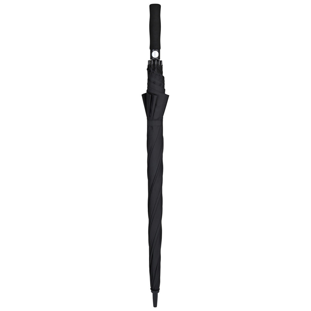 Elements Black 60" Recycled Auto Open Golf Umbrella