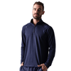 Rhone Men's Navy Atmosphere Midweight 1/4 Zip