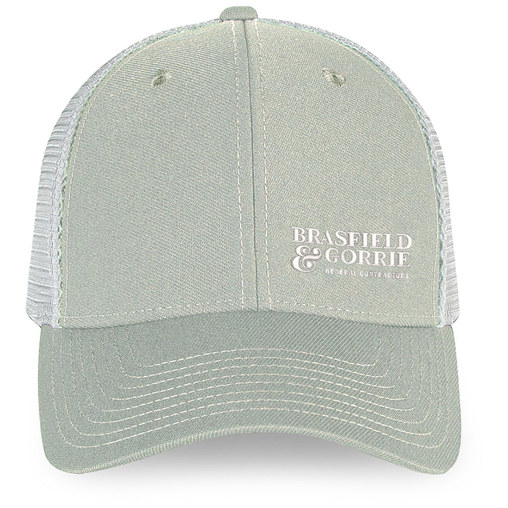 Merrimack Hat Co. Grey/White Casey Trucker