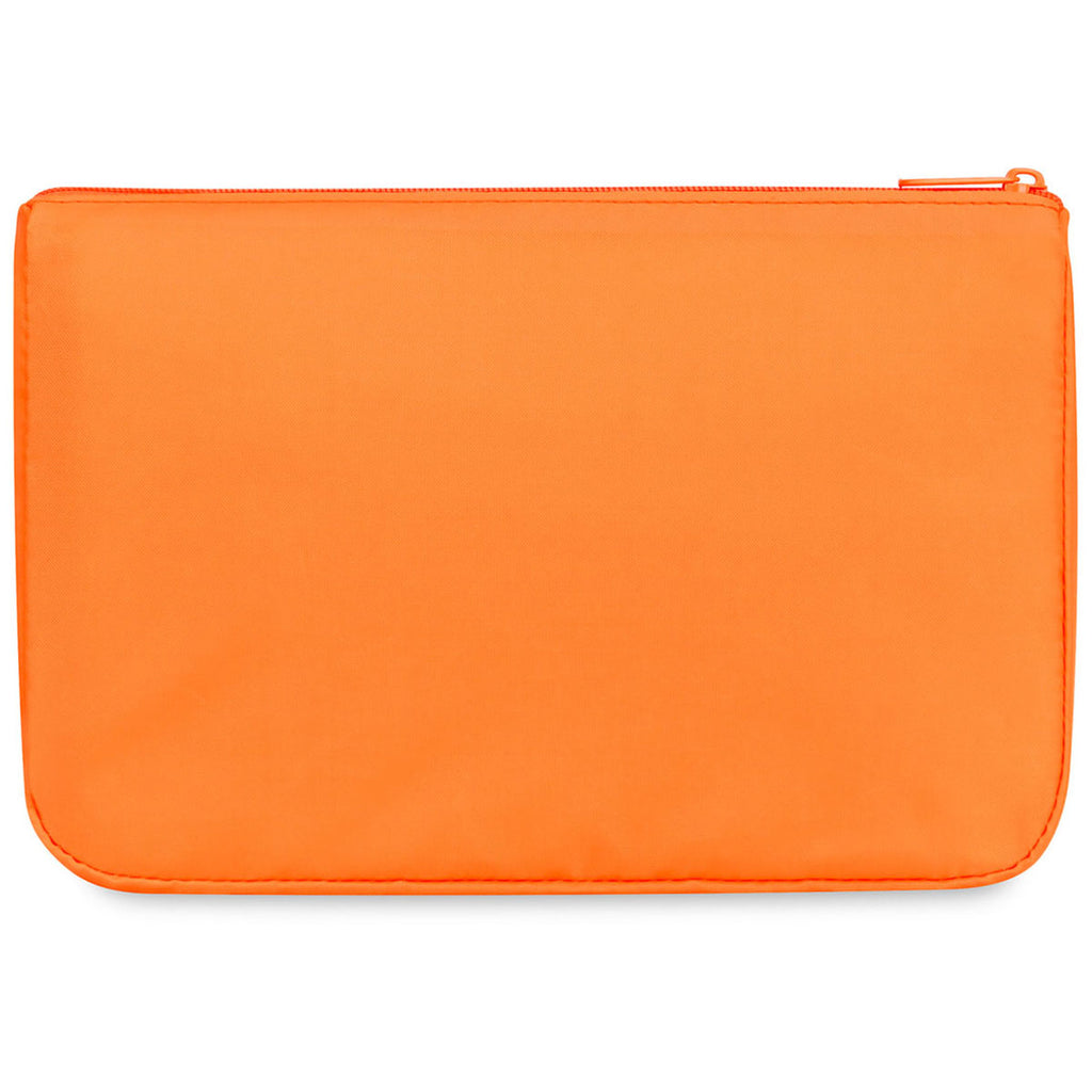 Gemline Orange Arlo rPET Zippered Pouch