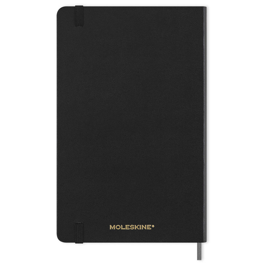 Moleskine Black Hard Cover Holiday Notebook Gift Set