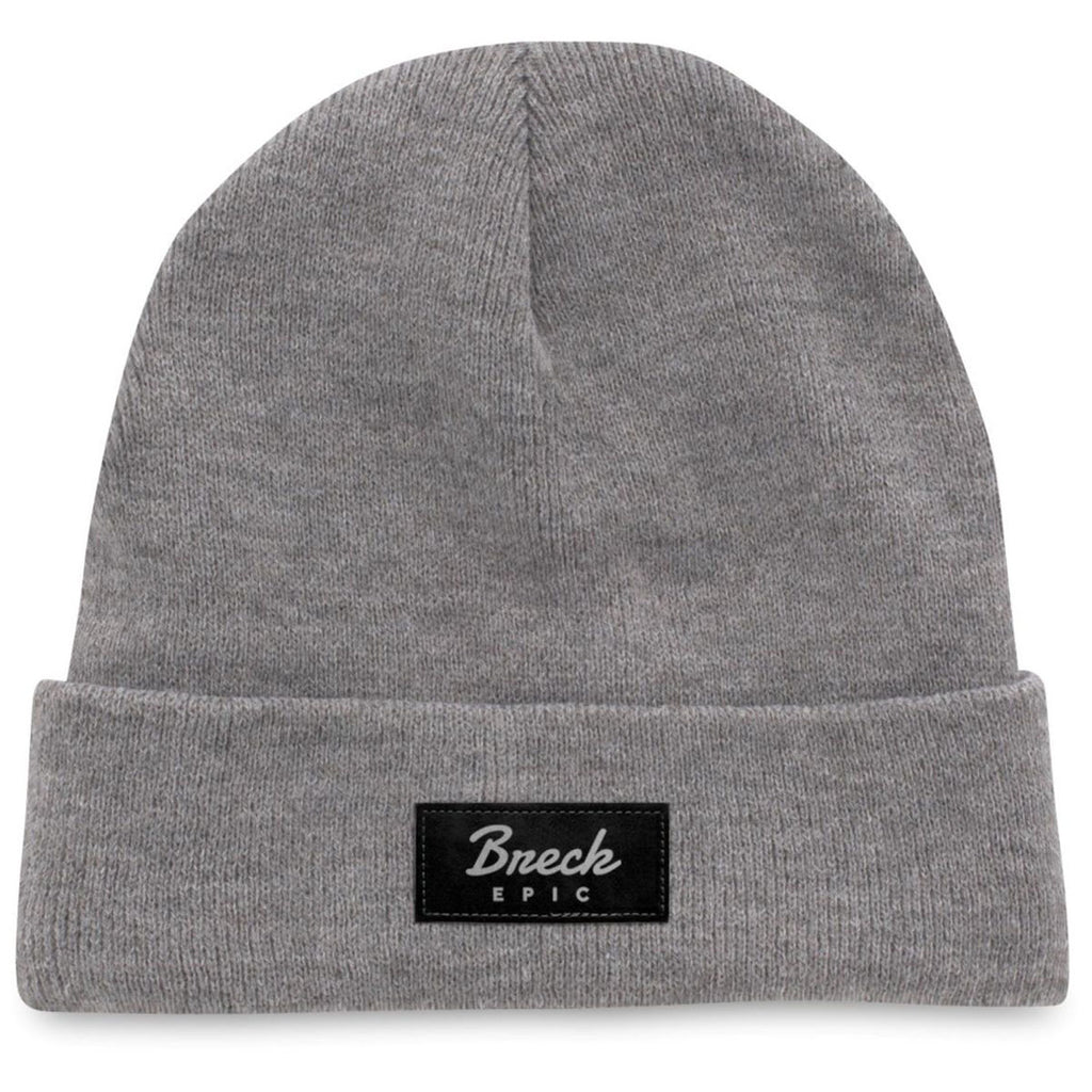 Ahead Grey Heather Newfoundland Knit Hat