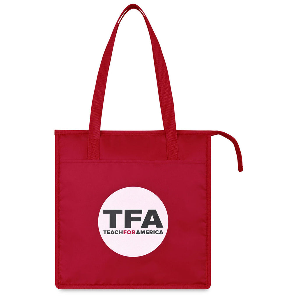 Gemline Red Arlo rPET Insulated Grocery Shopper