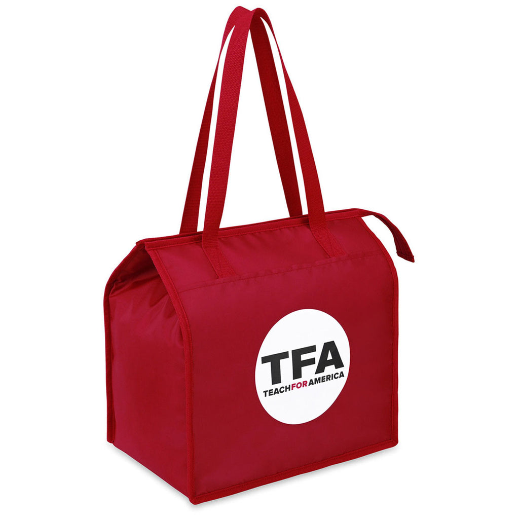 Gemline Red Arlo rPET Insulated Grocery Shopper