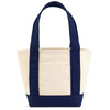 Gemline True Navy Petite Canvas Tote