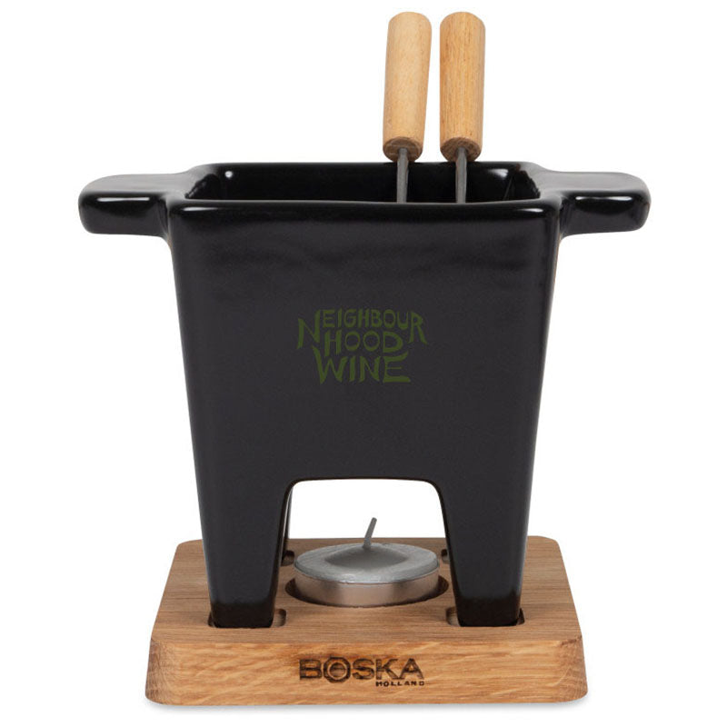 Boska Black Tapas Fondue Nero