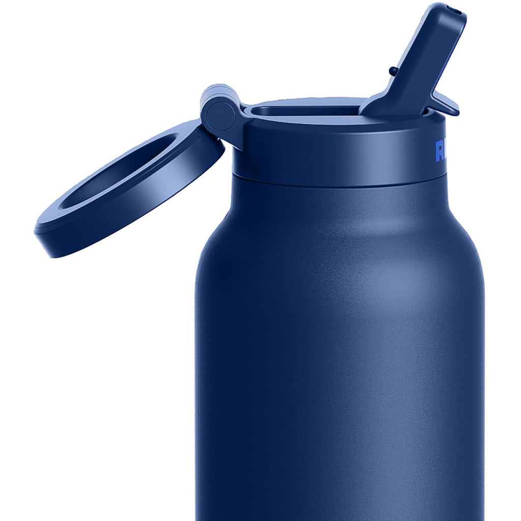 RINGO Blue Pro Water Bottle with Magnetic Booster Ring - 24 Oz.