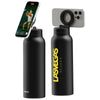 RINGO Black Pro Water Bottle with Magnetic Booster Ring - 32 Oz.