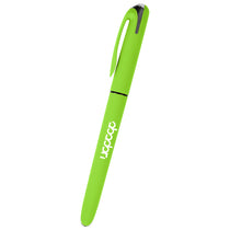 Hit Lime Green Santa Cruz Velvet Touch Gel Pen