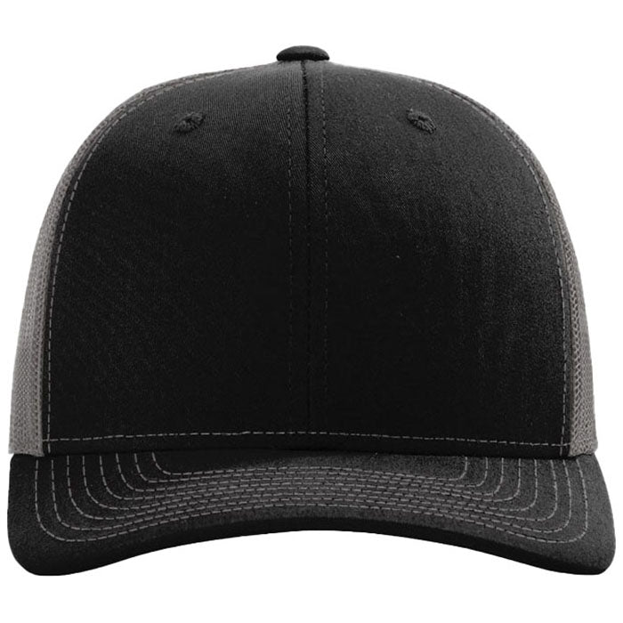 Richardson Black/Charcoal Trucker Cap