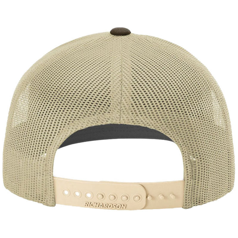 Richardson Brown/Khaki Trucker Cap