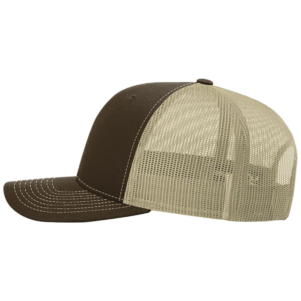 Richardson Brown/Khaki Trucker Cap