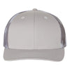 Richardson Silver/Grey Camo Printed Mesh Trucker Hat