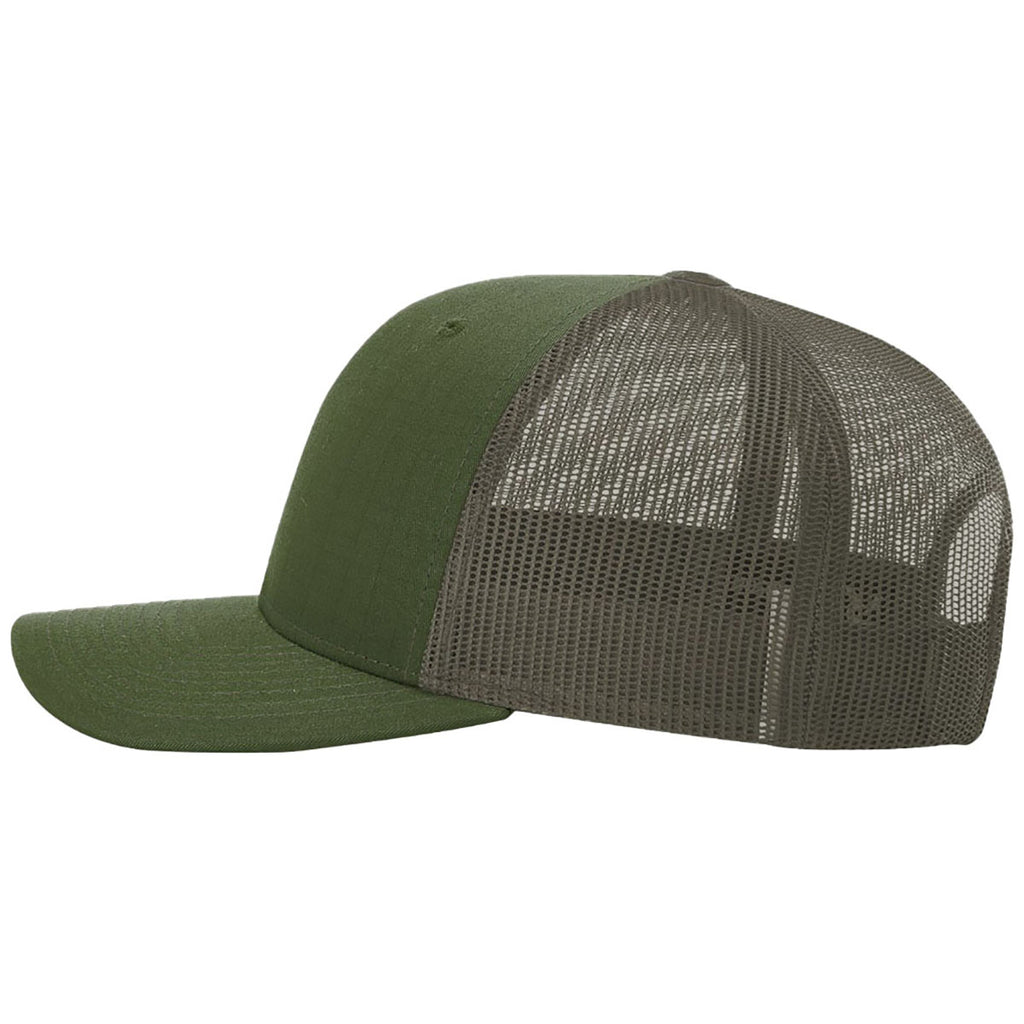 Richardson Army Olive Tactical Trucker