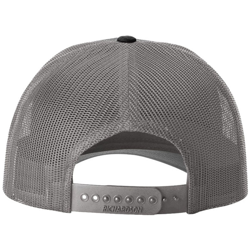Richardson Black/Charcoal Low Pro Trucker