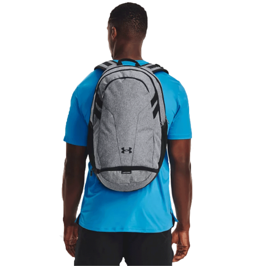 48-Hour Under Armour Pitch Gray Hustle 5.0 Backpack