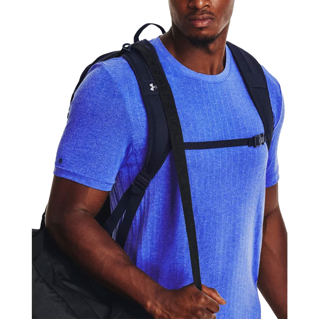 48-Hour Under Armour Navy Hustle 5.0 Backpack