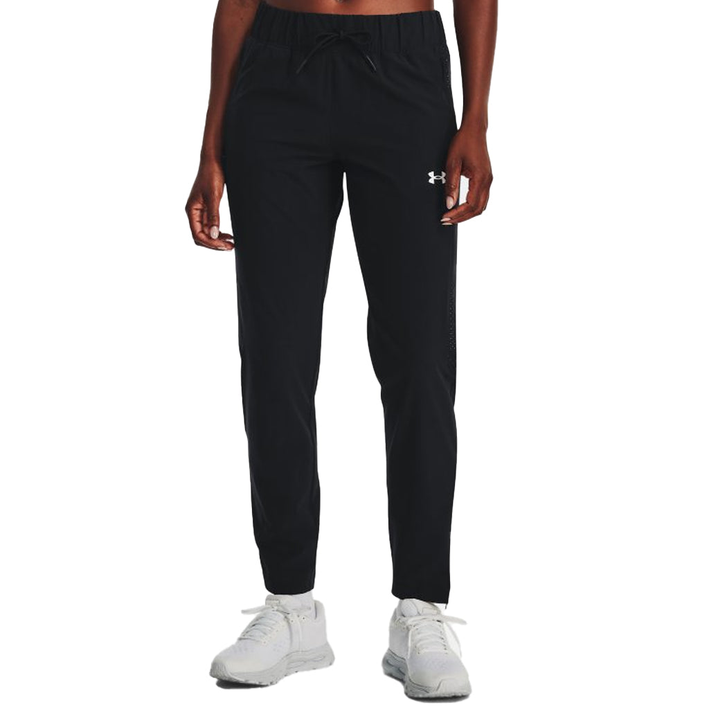 Under Armour Women's Black Squad 3.0 Warm-Up Pant