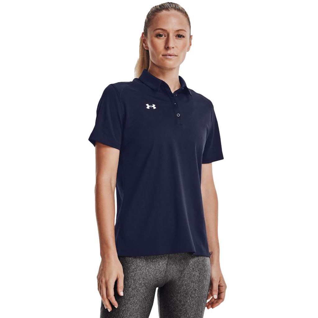 3 Day Under Armour Women's Midnight Navy Tech Team Polo