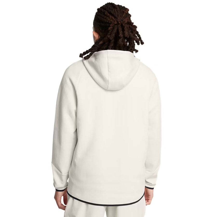 Under Armour Men's Summit White/Black Unstoppable Fleece Full-Zip
