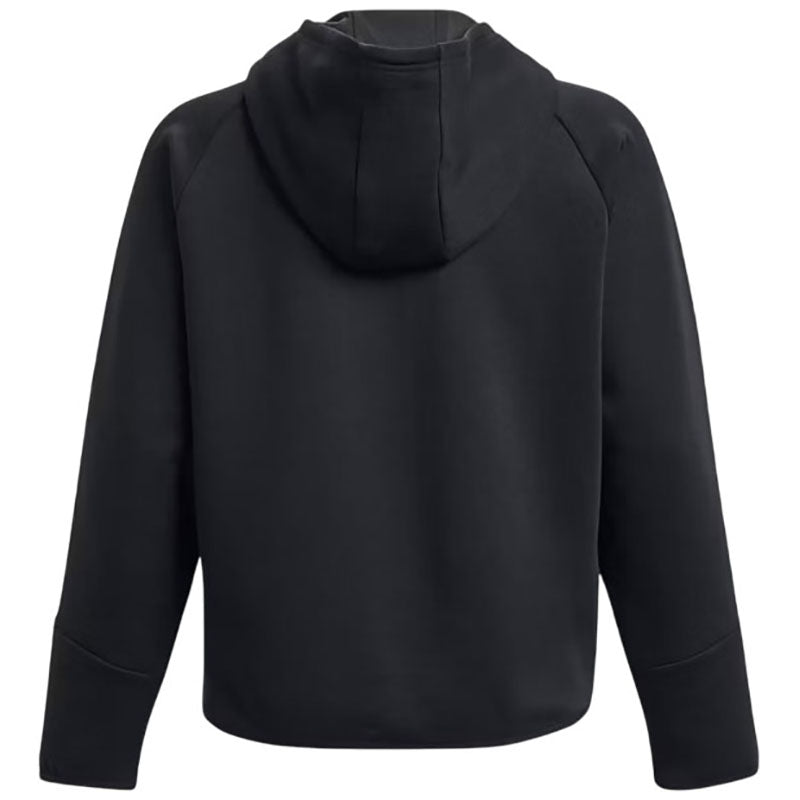 Under Armour Women's Black/Black Unstoppable Fleece Full-Zip