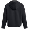 Under Armour Women's Black/Black Unstoppable Fleece Full-Zip