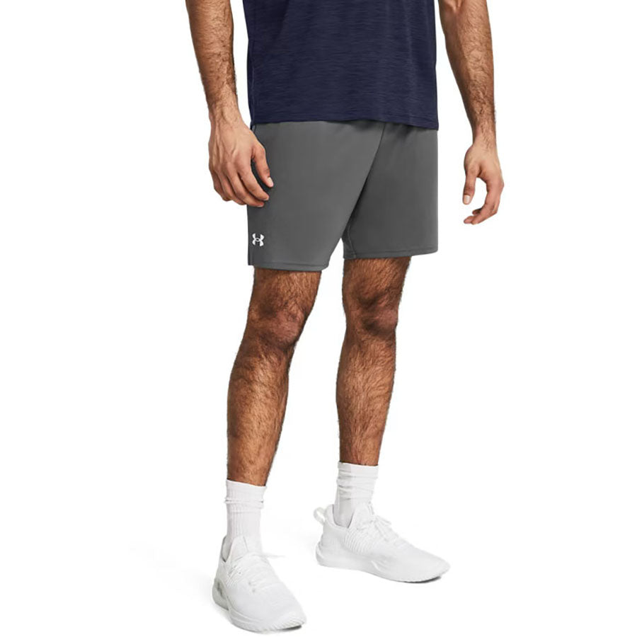 Under Armour Men's Castlerock/White Tech 7" Shorts