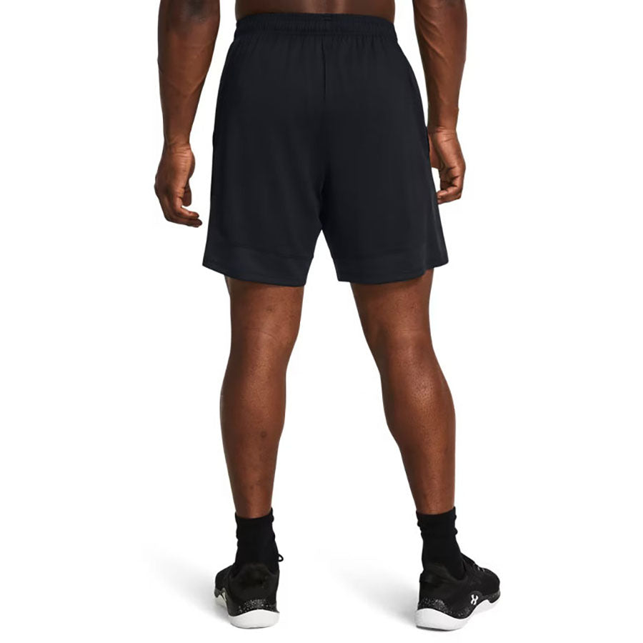 Under Armour Men's Black/Black/Castlerock Tech Vent 7" Shorts