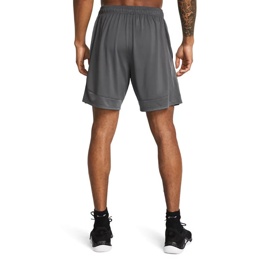 Under Armour Men's Castlerock/Castlerock/Black Tech Vent 7" Shorts
