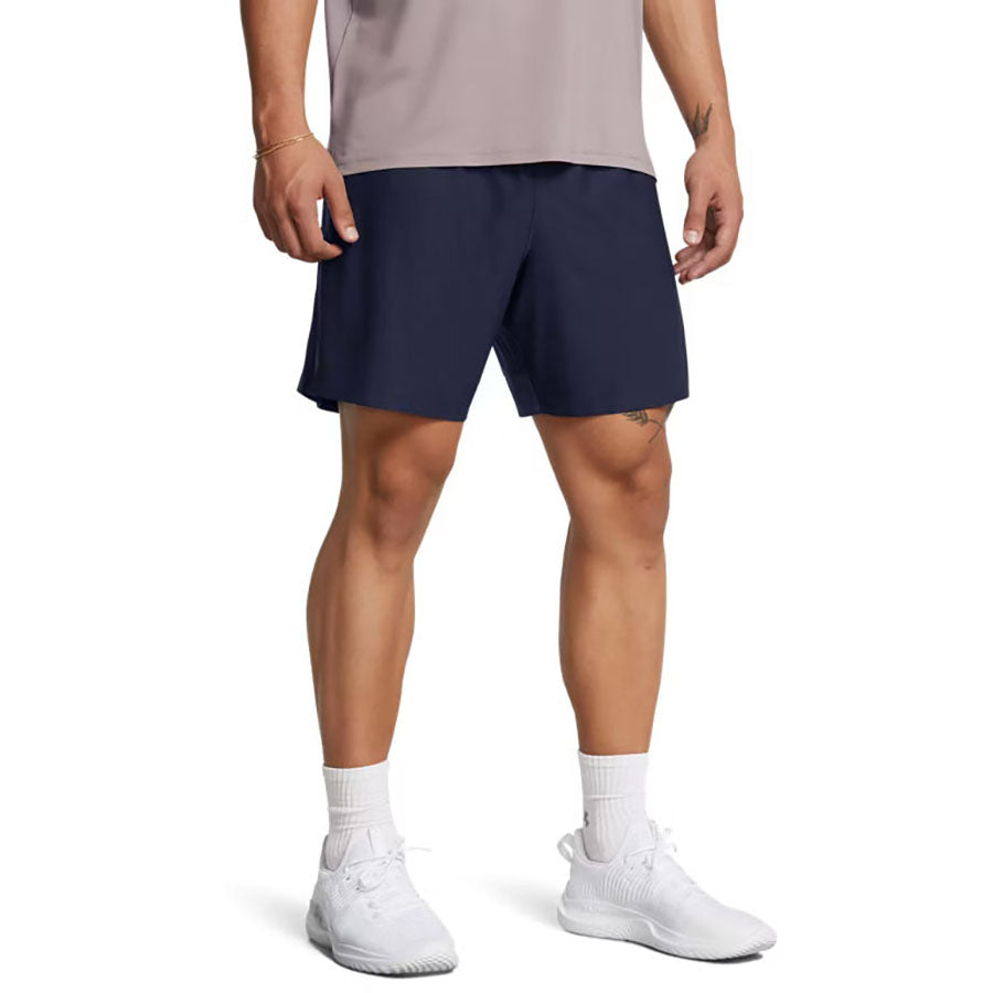 Under Armour Men's Midnight Navy/Midnight Navy/Black Tech Vent 7" Shorts