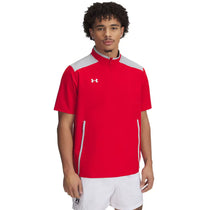 Under Armour Men's Red/Mod Grey/White Motivate 3.0 Short Sleeve