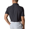 Straight Down Men's Dark Black Dodge Polo
