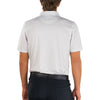 Straight Down Men's White Dodge Polo