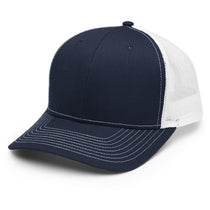 Hit Navy with White Mesh The Hauler Classic Trucker