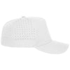 Hit White Performance Mesh Cap