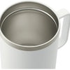 Leed's White Valhalla Copper Vacuum Insulated Camp Mug 14oz