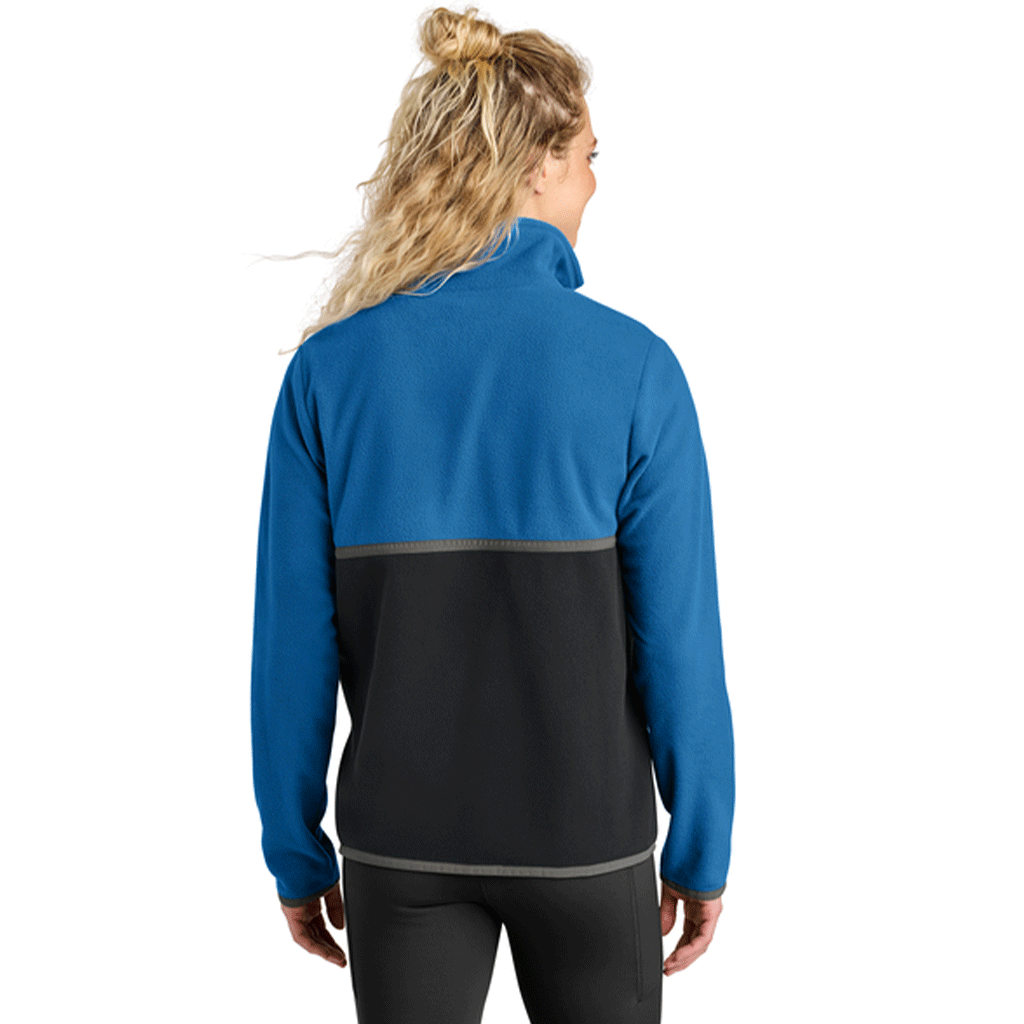 Cotopaxi Women's Atlantic/Black Amado 1/2-Zip Fleece