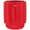 ETS Express Red Olly 16oz Stackable Ceramic Mug