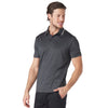 Glyder Men's Black Power Fade Polo