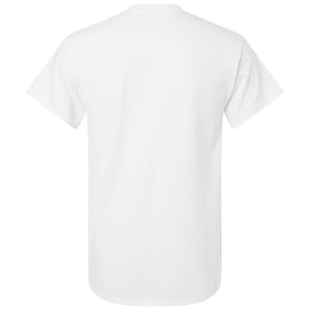 Gildan Men's White Ultra Cotton 6 oz. T-Shirt