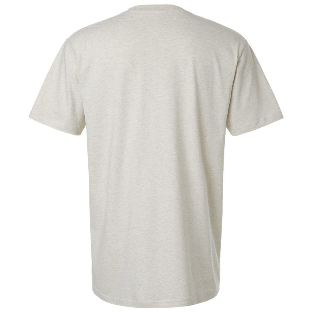American Apparel Unisex Heather Oatmeal Fine Jersey Short-Sleeve T-Shirt