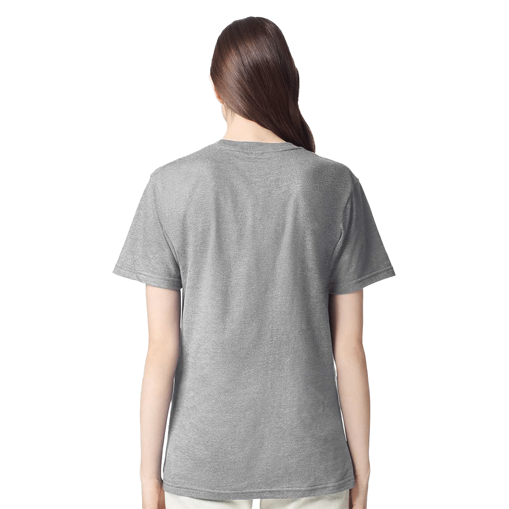 American Apparel Unisex Heather Grey CVC Tee