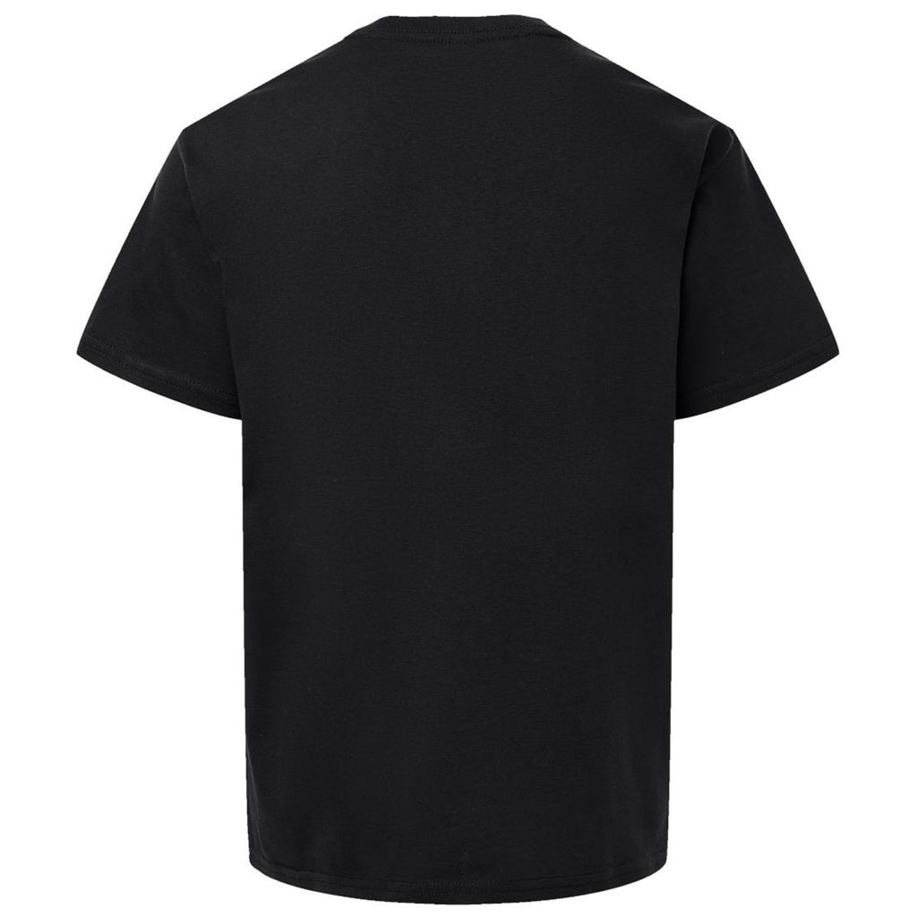 American Apparel Youth Black Fine Jersey Tee