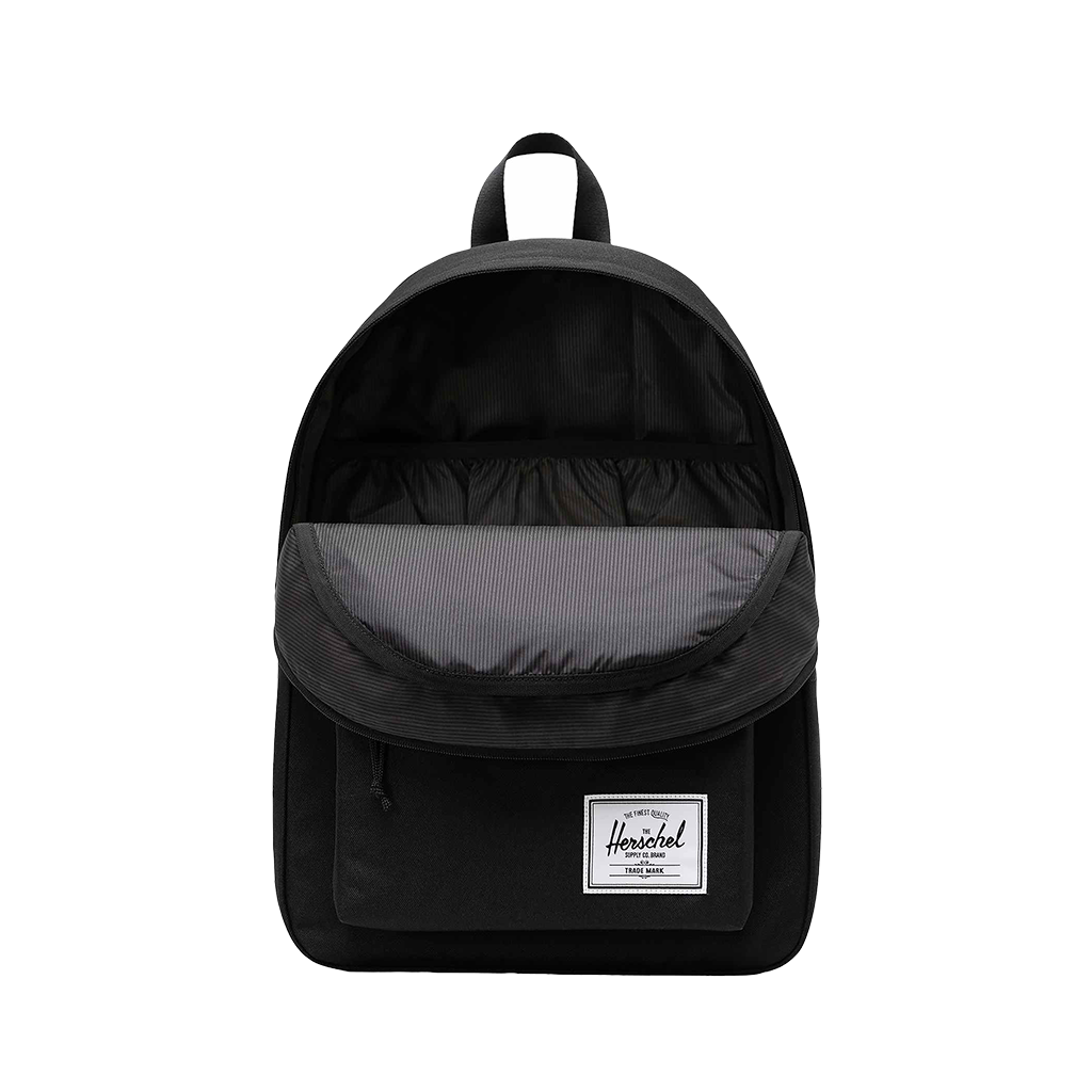Herschel Classic Black Recycled Backpack